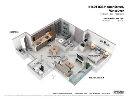 Photo 26 at 1601 - 833 Homer Street, Downtown VW, Vancouver West