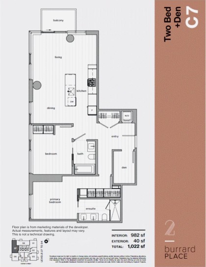 Photo 1 at 2807 - 1277 Hornby Street, Downtown VW, Vancouver West