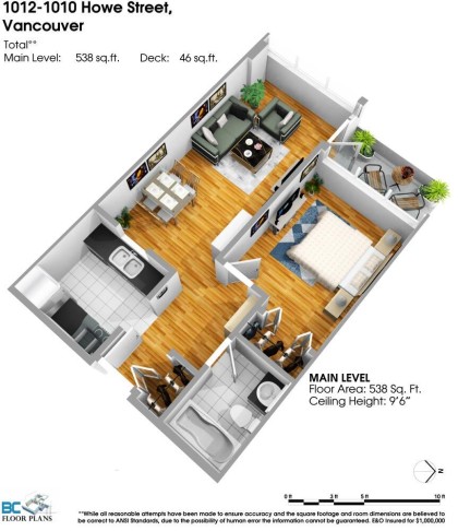 Photo 11 at 1012 - 1010 Howe Street, Downtown VW, Vancouver West