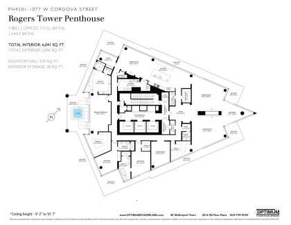 Photo 27 at PH4201 - 1077 W Cordova Street, Coal Harbour, Vancouver West