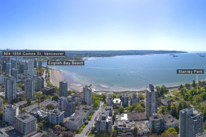 Photo 1 at 904 - 1850 Comox Street, West End VW, Vancouver West