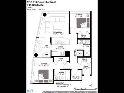 Photo 14 at 1710 - 610 Granville Street, Downtown VW, Vancouver West