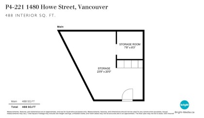 Photo 5 at 422-1 - 1480 Howe Street, Yaletown, Vancouver West