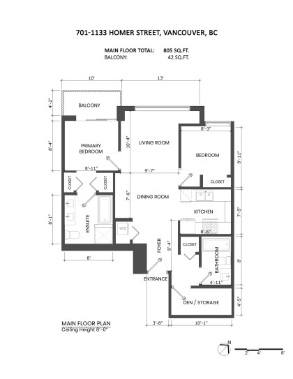 Photo 12 at 701 - 1133 Homer Street, Yaletown, Vancouver West