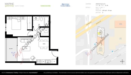 Photo 6 at 3304 - 488 Sw Marine Drive, Marpole, Vancouver West