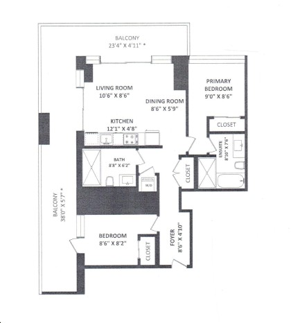 Photo 21 at 1205 - 1480 Howe Street, Yaletown, Vancouver West