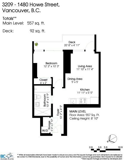 Photo 26 at 3209 - 1480 Howe Street, Yaletown, Vancouver West