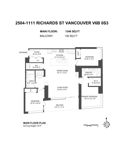 Photo 40 at 2504 - 1111 Richards Street, Downtown VW, Vancouver West