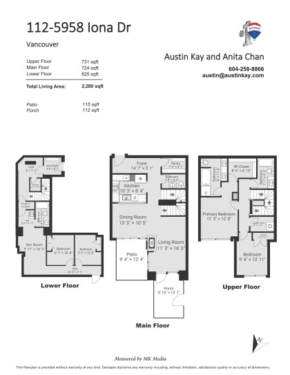 Photo 33 at 112 - 5958 Iona Drive, University VW, Vancouver West
