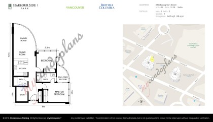 Photo 15 at 302 - 588 Broughton Street, Coal Harbour, Vancouver West