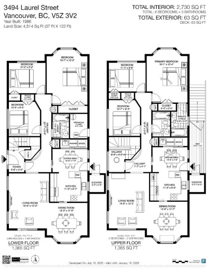 Photo 24 at 3494 Laurel Street, Cambie, Vancouver West