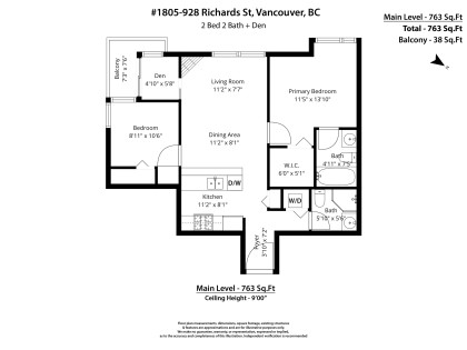 Photo 14 at 1805 - 928 Richards Street, Yaletown, Vancouver West