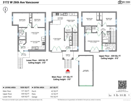 Photo 2 at 3172 W 26th Avenue, MacKenzie Heights, Vancouver West