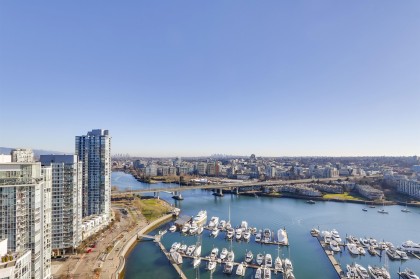 Photo 1 at 3002 - 1199 Marinaside Crescent, Yaletown, Vancouver West