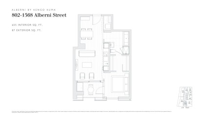 Photo 11 at 802 - 1568 Alberni Street, West End VW, Vancouver West