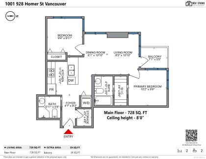 Photo 24 at 1001 - 928 Homer Street, Yaletown, Vancouver West