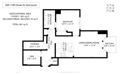 Photo 28 at 309 - 1189 Howe Street, Downtown VW, Vancouver West