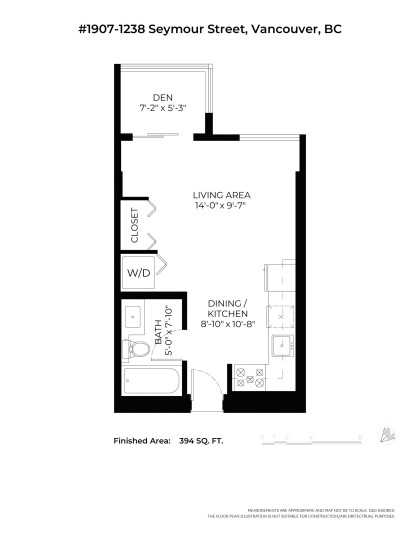 Photo 2 at 1907 - 1238 Seymour Street, Downtown VW, Vancouver West