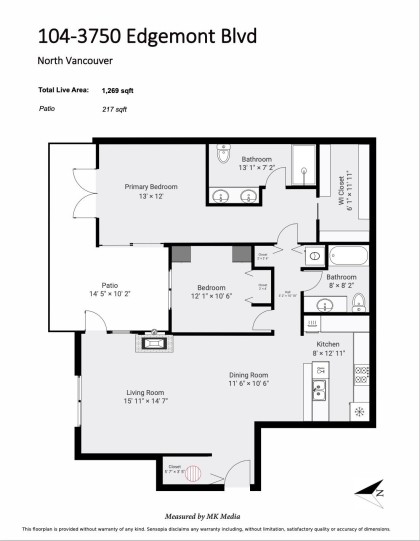 Photo 6 at 104 - 3750 Edgemont Boulevard, Edgemont, North Vancouver