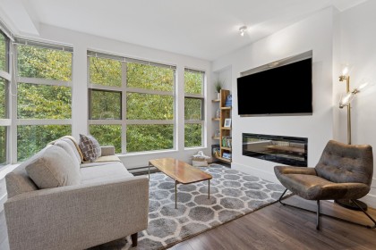 Photo 3 at 406 - 3606 Aldercrest Drive, Roche Point, North Vancouver