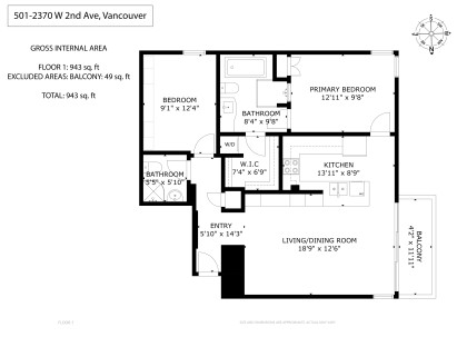 Photo 26 at 501 - 2370 W 2nd Avenue, Kitsilano, Vancouver West