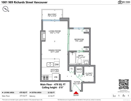 Photo 19 at 1001 - 989 Richards Street, Downtown VW, Vancouver West