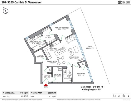 Photo 32 at 107 - 5189 Cambie Street, Cambie, Vancouver West