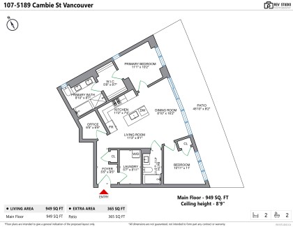 Photo 33 at 107 - 5189 Cambie Street, Cambie, Vancouver West