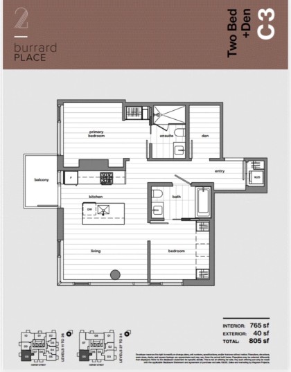 Photo 7 at 3406 - 1277 Hornby Street, Downtown VW, Vancouver West