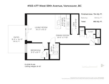 Photo 21 at 103 - 477 W 59th Avenue, South Cambie, Vancouver West