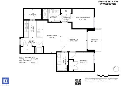 Photo 25 at 305 - 488 W 58th Avenue, South Cambie, Vancouver West