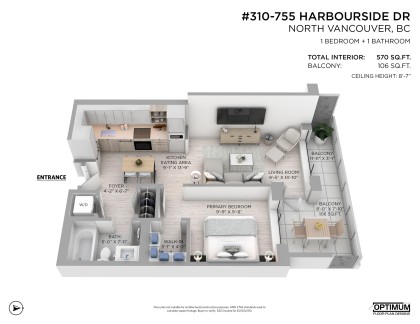 Photo 26 at 310 - 755 Harbourside Drive, Harbourside, North Vancouver