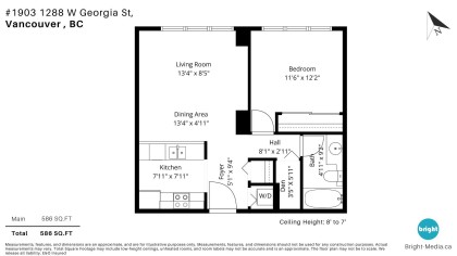 Photo 25 at 1903 - 1288 W Georgia Street, West End VW, Vancouver West