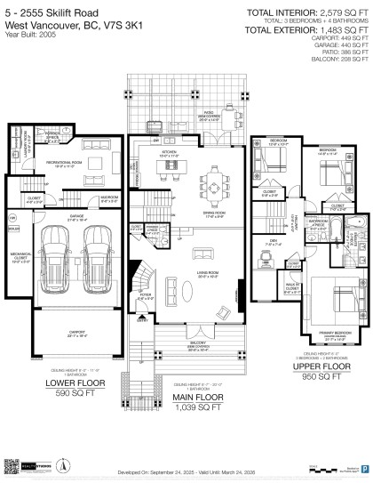 Photo 37 at 5 - 2555 Skilift Road, Chelsea Park, West Vancouver