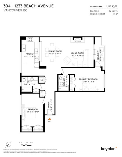 Photo 4 at 304 - 1233 Beach Avenue, West End VW, Vancouver West