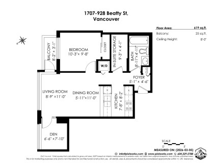 Photo 27 at 1707 - 928 Beatty Street, Yaletown, Vancouver West