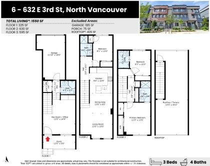 Photo 2 at 6 - 632 E 3rd Street, Lower Lonsdale, North Vancouver
