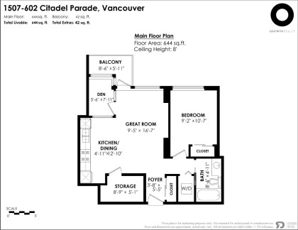 Photo 28 at 1507 - 602 Citadel Parade, Downtown VW, Vancouver West