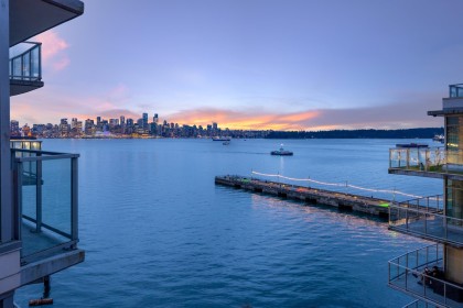 Photo 1 at 803 - 199 Victory Ship Way, Lower Lonsdale, North Vancouver