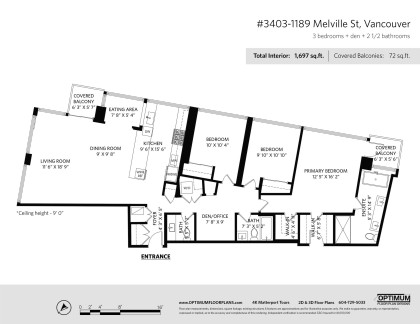 Photo 30 at 3403 - 1189 Melville Street, Coal Harbour, Vancouver West