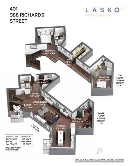 Photo 40 at 401 - 988 Richards Street, Yaletown, Vancouver West