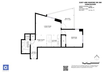 Photo 13 at 3207 - 488 Sw Marine Drive, Marpole, Vancouver West