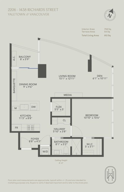 Photo 40 at 2206 - 1438 Richards Street, Yaletown, Vancouver West