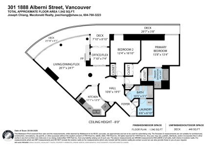 Photo 2 at 301 - 1888 Alberni Street, West End VW, Vancouver West