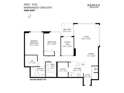 Photo 34 at 3805 - 1033 Marinaside Crescent, Yaletown, Vancouver West