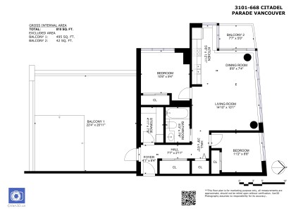 Photo 40 at 3101 - 668 Citadel Parade, Downtown VW, Vancouver West