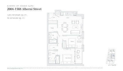 Photo 13 at 2004 - 1568 Alberni Street, West End VW, Vancouver West