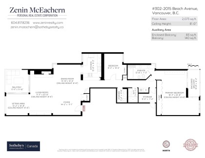 Photo 7 at 302 - 2015 Beach Avenue, West End VW, Vancouver West