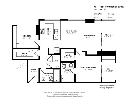 Photo 40 at 707 - 1351 Continental Street, Downtown VW, Vancouver West
