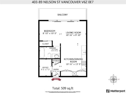 Photo 12 at 403 - 89 Nelson Avenue, Yaletown, Vancouver West
